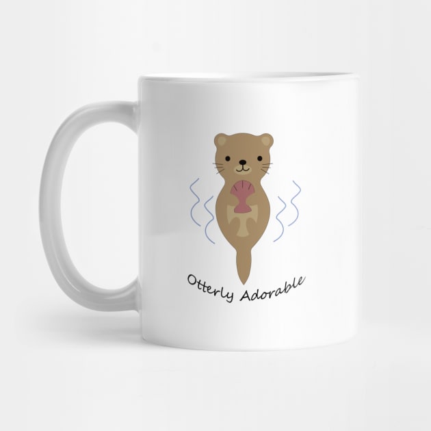 Otterly Adorable Otter by Hedgie Designs